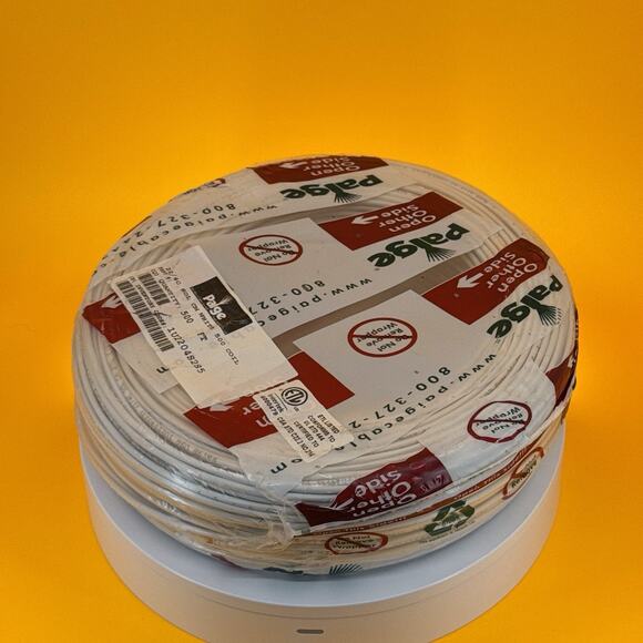 Paige Datacom 500ft Bulk Sound/Security Cable 22/4c Sol CM White - Picture 9 of 16